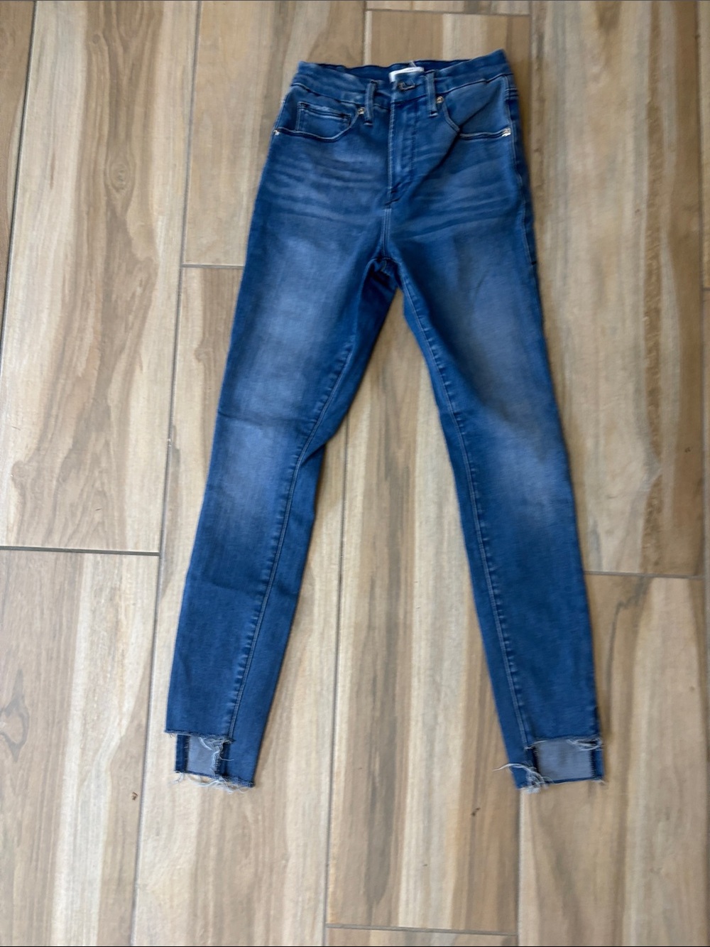 Good American Indigo Skinny Jeans